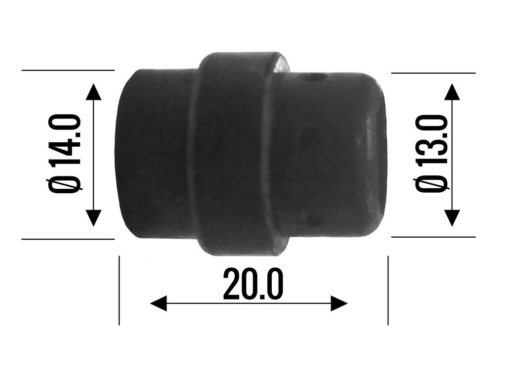 Sherman TW-24 Dujinis difuzorius, plastikas, juodas Sherman TW-24 Dujinis difuzorius, plastikas, juodas