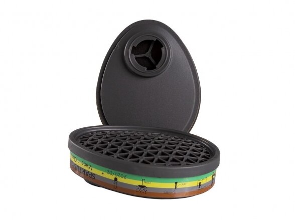 Gas filter ABEK1 SPARTUS® 100, 2 pcs. Gas filter ABEK1 SPARTUS® 100, 2 pcs.