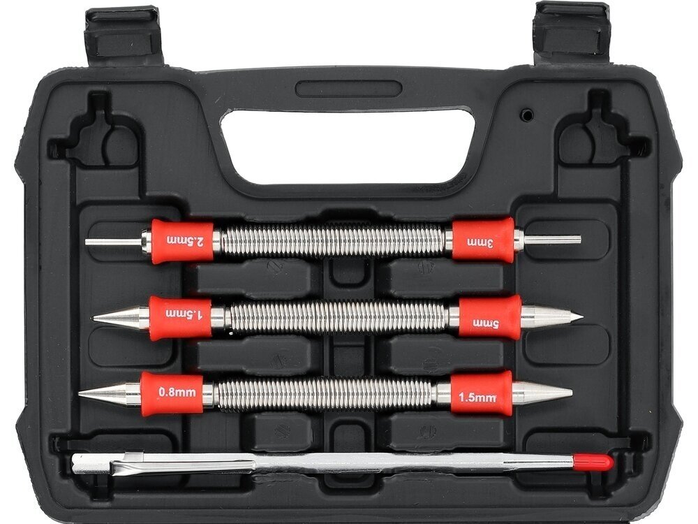Yato Double-Ended Spring-Loaded Nail Set and Pin Punch Set, 8 pcs. 1 Yato Double-Ended Spring-Loaded Nail Set and Pin Punch Set, 8 pcs. 1