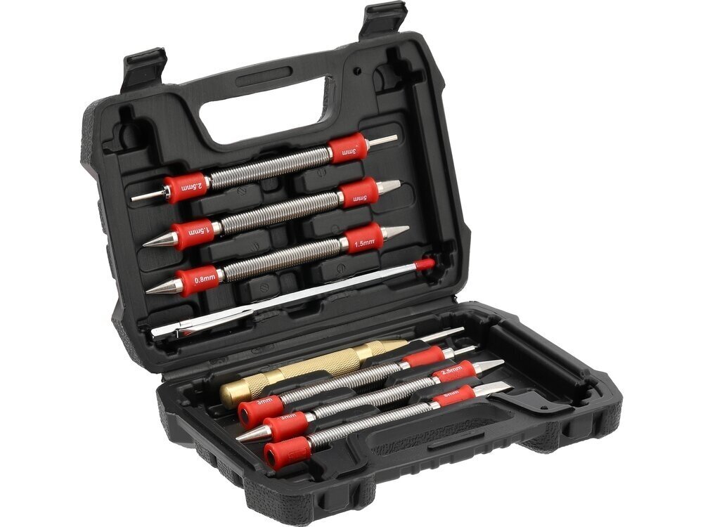 Yato Double-Ended Spring-Loaded Nail Set and Pin Punch Set, 8 pcs. 3