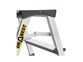 Double-sided Aluminum Ladder DRABEST DD2 125 kg 1 Double-sided Aluminum Ladder DRABEST DD2 125 kg 1