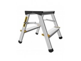 Двусторонняя алюминиевая лестница DRABEST DD2 150 кг