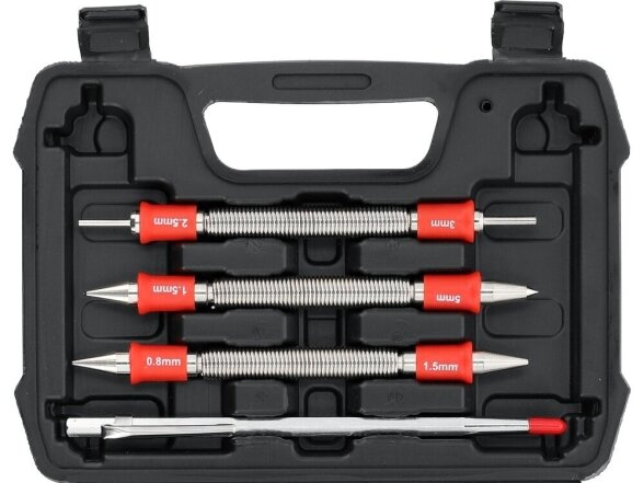 Yato Double-Ended Spring-Loaded Nail Set and Pin Punch Set, 8 pcs. 1 Yato Double-Ended Spring-Loaded Nail Set and Pin Punch Set, 8 pcs. 1