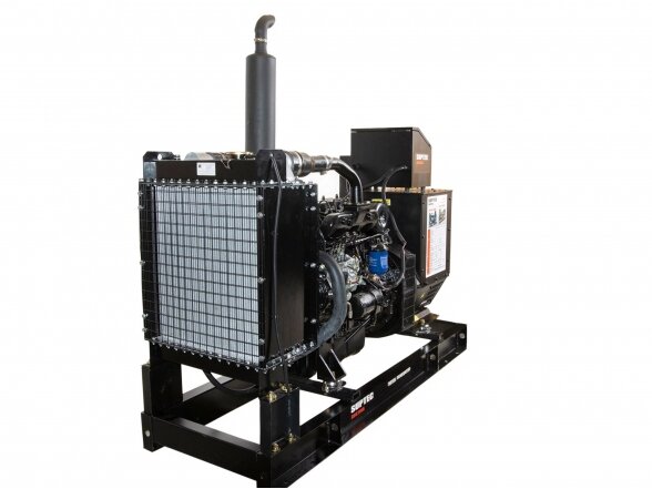 Dyzelinis generatorius Suptec HM40000LX (trifazis), 44 kW, elektrinis paleidimas 1