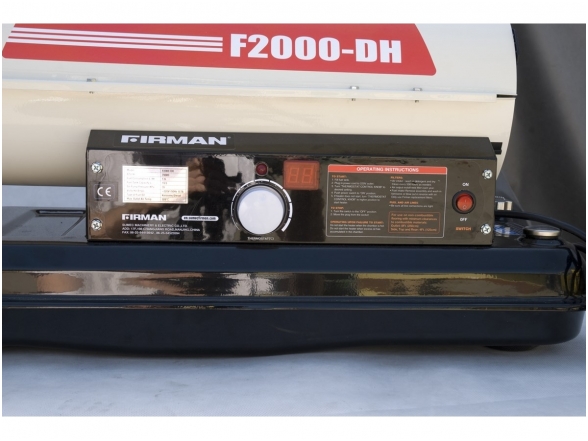Dyzelinis šildytuvas F2000-DH su termostatu 20,3 kW 5