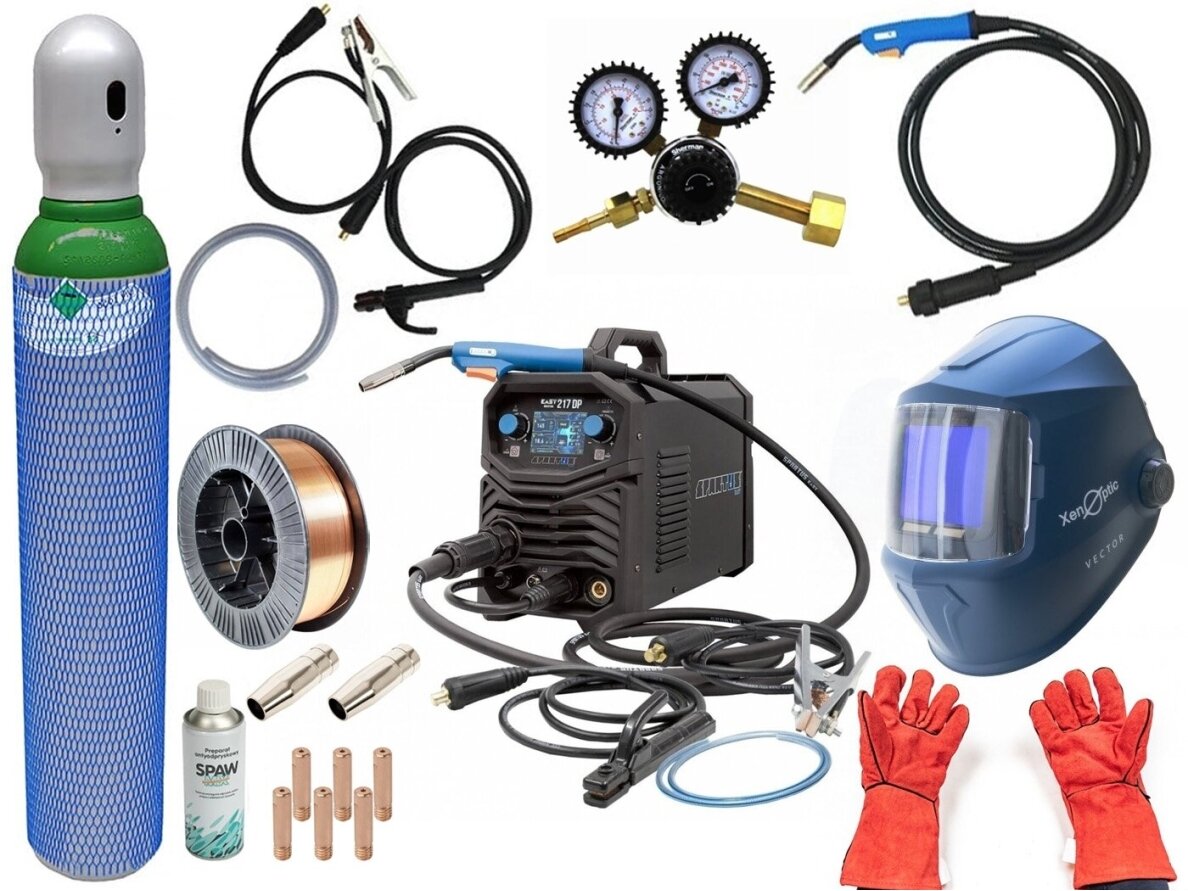 Сварочный полуавтомат Spartus EasyMIG 217 DUAL PULSE, 200A, 230V 11