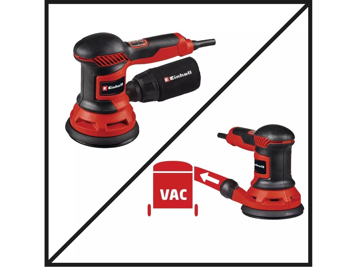 Einhell TC-RS 425 E elektrinis ekscentrinis šlifuoklis, 425W, 230V 5
