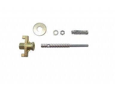 Eibenstock diamond drilling stand anchoring set into concrete Eibenstock diamond drilling stand anchoring set into concrete