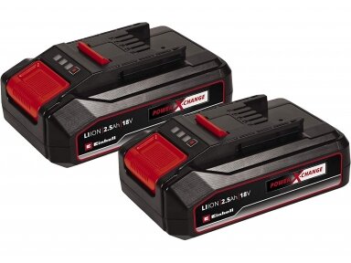 Einhell Power X-Change TWINPACK комплект аккумуляторов 2x2,5Ah Einhell Power X-Change TWINPACK комплект аккумуляторов 2x2,5Ah