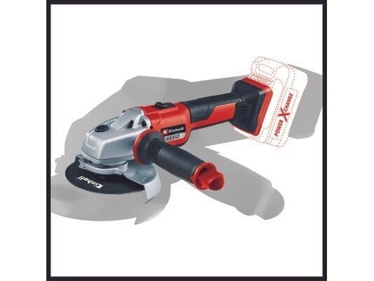 Einhell AXXIO Solo akumuliatorinis kampinis šlifuoklis, 125 mm, be akumuliatoriaus ir pakrovėjo 4 Einhell AXXIO Solo akumuliatorinis kampinis šlifuoklis, 125 mm, be akumuliatoriaus ir pakrovėjo 4