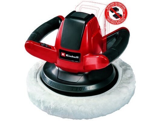 Einhell CE-CB 18/254 Li-Solo Cordless Car Polisher, without Battery and Charger
