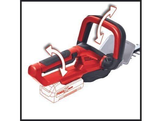 Einhell GC-CH 1855/1 Li Solo akumuliatorinės gyvatvorių žirklės, be akumuliatoriaus ir pakrovėjo 6 Einhell GC-CH 1855/1 Li Solo akumuliatorinės gyvatvorių žirklės, be akumuliatoriaus ir pakrovėjo 6