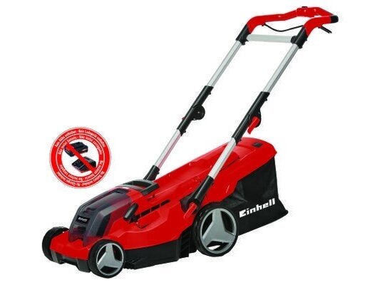 Einhell GE-CM 36/37 Li-Solo akumuliatorinė vejapjovė, pjovimo plotis 37 cm, be akumuliatoriaus ir pakrovėjo Einhell GE-CM 36/37 Li-Solo akumuliatorinė vejapjovė, pjovimo plotis 37 cm, be akumuliatoriaus ir pakrovėjo