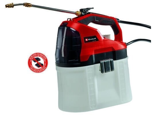 Einhell GE-WS 18/75 Li-Solo akumuliatorinis purkštuvas, be akumuliatoriaus ir pakrovėjo Einhell GE-WS 18/75 Li-Solo akumuliatorinis purkštuvas, be akumuliatoriaus ir pakrovėjo