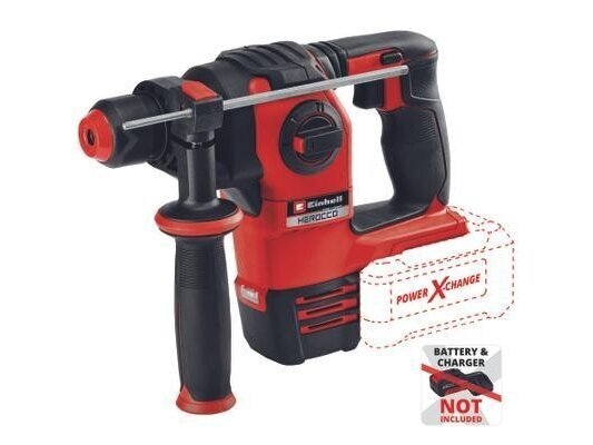 Einhell HEROCCO akumuliatorinis perforatorius, be akumuliatoriaus ir pakrovėjo Einhell HEROCCO akumuliatorinis perforatorius, be akumuliatoriaus ir pakrovėjo