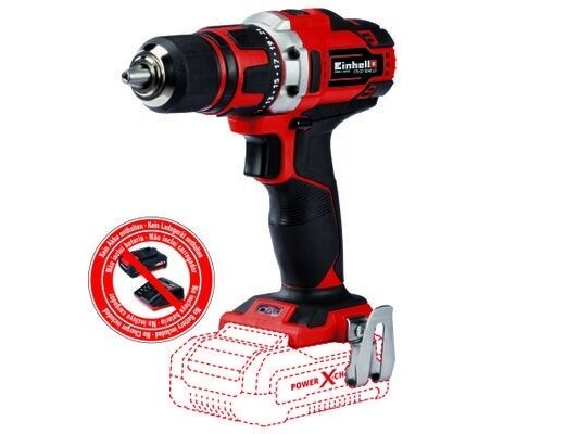 Einhell TE-CD 18/40 Li-Solo аккумуляторная дрель-шуруповерт, без аккумулятора и зарядного устройства
