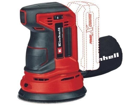 Einhell TE-RS 18 Li-Solo аккумуляторная эксцентриковая шлифмашина, без аккумулятора и зарядного устройства 1
