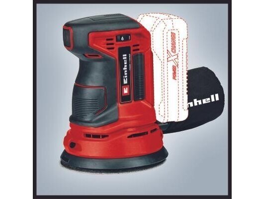 Einhell TE-RS 18 Li-Solo аккумуляторная эксцентриковая шлифмашина, без аккумулятора и зарядного устройства 4