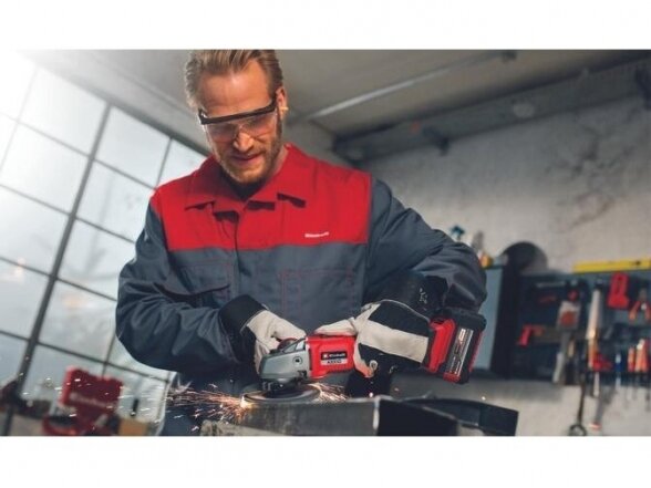 Einhell AXXIO Solo akumuliatorinis kampinis šlifuoklis, 125 mm, be akumuliatoriaus ir pakrovėjo 2 Einhell AXXIO Solo akumuliatorinis kampinis šlifuoklis, 125 mm, be akumuliatoriaus ir pakrovėjo 2