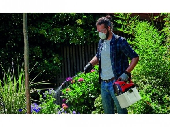 Einhell GE-WS 18/75 Li-Solo akumuliatorinis purkštuvas, be akumuliatoriaus ir pakrovėjo 3 Einhell GE-WS 18/75 Li-Solo akumuliatorinis purkštuvas, be akumuliatoriaus ir pakrovėjo 3