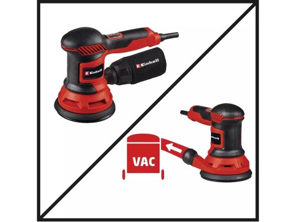 Einhell TC-RS 425 E elektrinis ekscentrinis šlifuoklis, 425W, 230V 5 Einhell TC-RS 425 E elektrinis ekscentrinis šlifuoklis, 425W, 230V 5