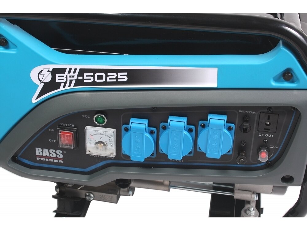 Electric Generator AVR 3000W/3500W, frame without wheels 1