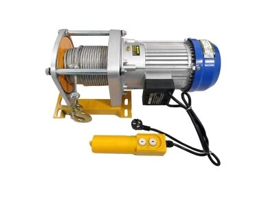 Elektrinė kėlimo gervė 1500 kg / 750 kg, 60 m, 220V Elektrinė kėlimo gervė 1500 kg / 750 kg, 60 m, 220V