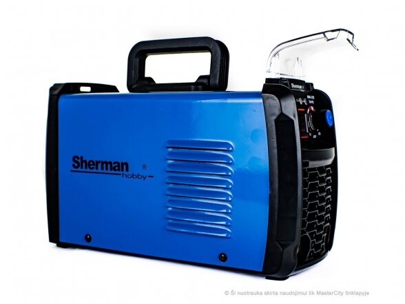 Sherman MMA200 Speedy Elektrodinis suvirinimo aparatas, 200A, 230V 1