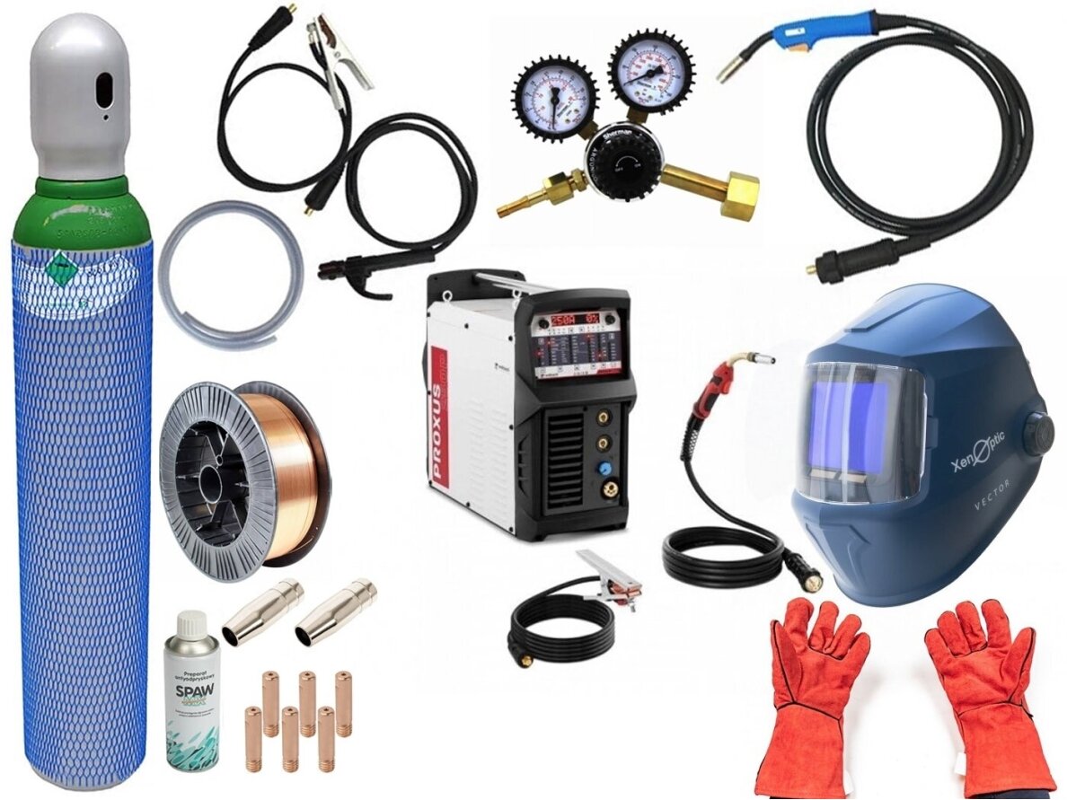 Welbach PROXUS 250P suvirinimo pusautomatis, 230V, 250 A 8 Welbach PROXUS 250P suvirinimo pusautomatis, 230V, 250 A 8