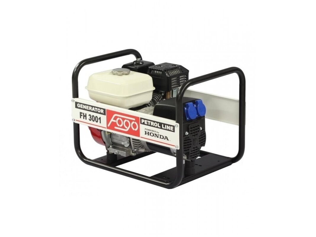 FOGO FH3001 vienfazis generatorius su HONDA varikliu, 3 kW FOGO FH3001 vienfazis generatorius su HONDA varikliu, 3 kW