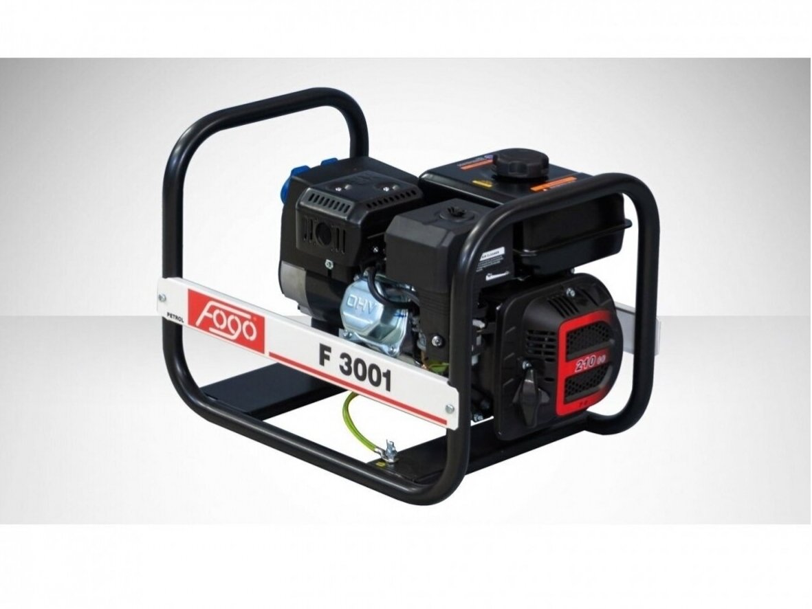 FOGO F3001 vienfazis elektros generatorius, 3 kW 1 FOGO F3001 vienfazis elektros generatorius, 3 kW 1
