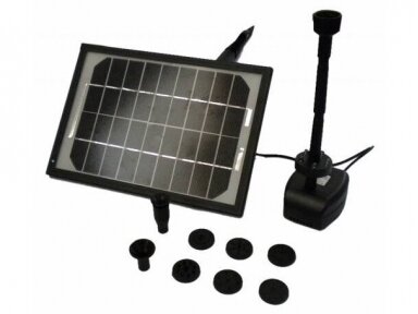 Fountain Pump with 5W+LED Solar Battery Fountain Pump with 5W+LED Solar Battery