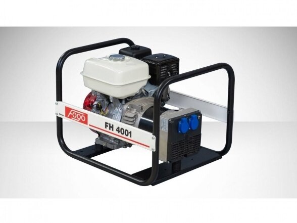 FOGO FH4001 vienfazis generatorius su HONDA varikliu, 4.2 kW 1 FOGO FH4001 vienfazis generatorius su HONDA varikliu, 4.2 kW 1