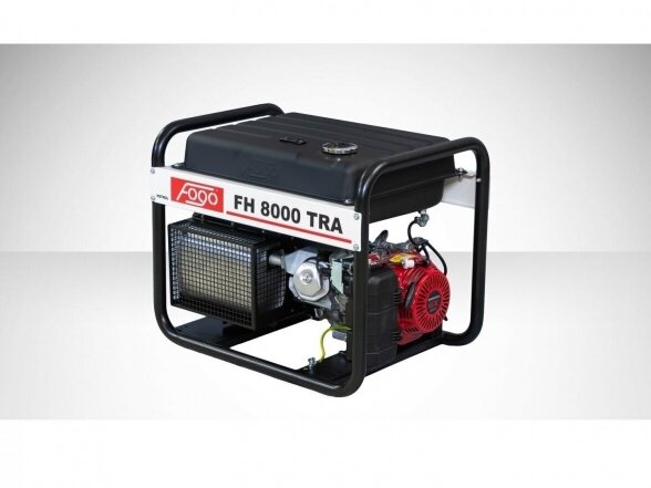 FOGO FH8000TRA trifazis generatorius su Honda varikliu ir su automatika, 6.2 kW 1