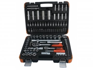 Набор головок и ключей 108 предметов, 1/4"+1/2" Набор головок и ключей 108 предметов, 1/4"+1/2"