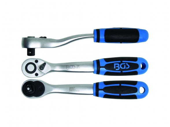 Galvučių ir raktų komplektas 1/4"+3/8"+1/2", 12-kampės galvutės, 192 vnt. 1 Galvučių ir raktų komplektas 1/4"+3/8"+1/2", 12-kampės galvutės, 192 vnt. 1