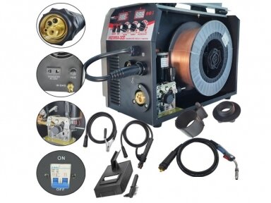 Gebotweld Inverter Welding Semi-automatic 2in1 MIG+MMA 300A, 230V IGBT Gebotweld Inverter Welding Semi-automatic 2in1 MIG+MMA 300A, 230V IGBT