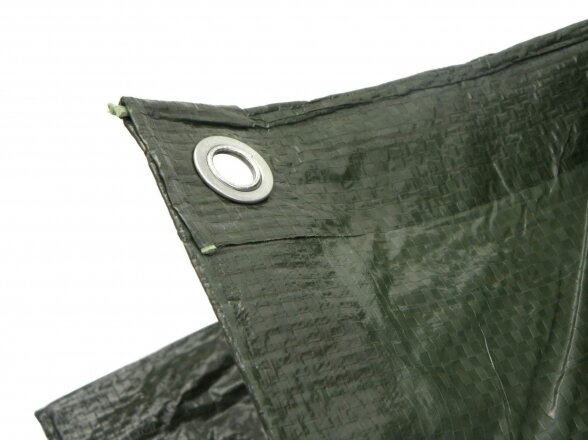 Geko водонепроницаемый тент 12x15m, толстый, зеленый 80g/m² 1 Geko водонепроницаемый тент 12x15m, толстый, зеленый 80g/m² 1