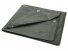 Geko waterproof tarp 6x10m, thick, grey 120g/m² Geko waterproof tarp 6x10m, thick, grey 120g/m²