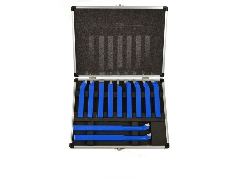 Geko turning tool set 12x12mm, 11pcs.
