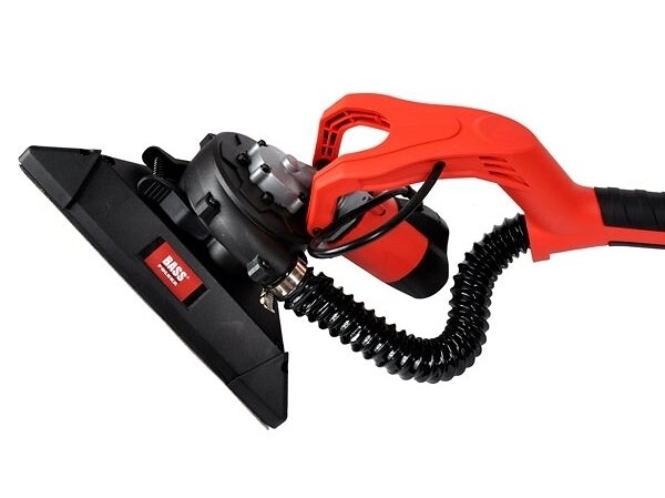Bass Polska BP-5062 Drywall Sander Giraffe with Vacuum Cleaner, 750W, Telescopic Handle 3