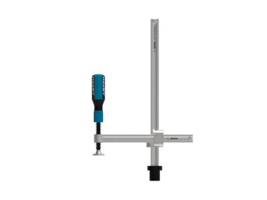 GPPH suvirinimo stalo spaustuvas su reguliuojamu žiočių gyliu 215 mm / 350 mm GPPH suvirinimo stalo spaustuvas su reguliuojamu žiočių gyliu 215 mm / 350 mm