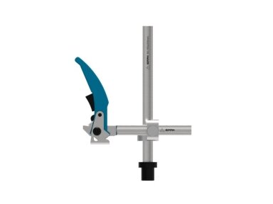 GPPH suvirinimo stalo spaustuvas su reguliuojamu žiočių gyliu ir svirtimi 160 mm / 333 mm GPPH suvirinimo stalo spaustuvas su reguliuojamu žiočių gyliu ir svirtimi 160 mm / 333 mm