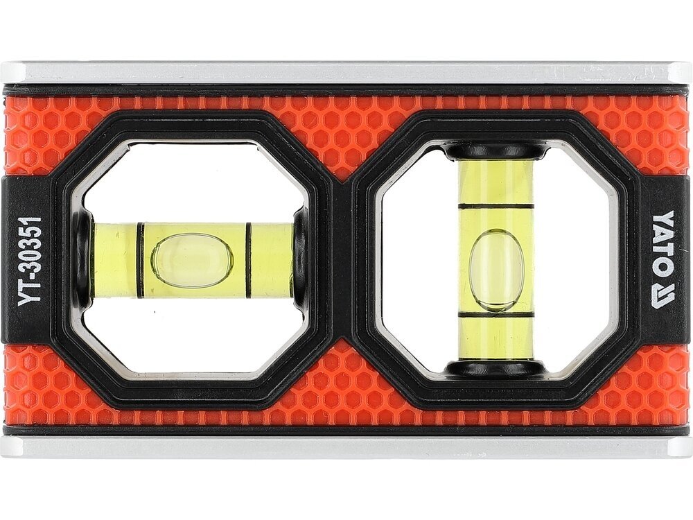 Yato pocket spirit level, 2 vials 1