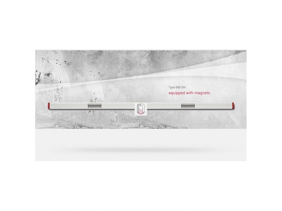 BMI Eurostar Spirit Level with Magnets (30 cm) 2 BMI Eurostar Spirit Level with Magnets (30 cm) 2