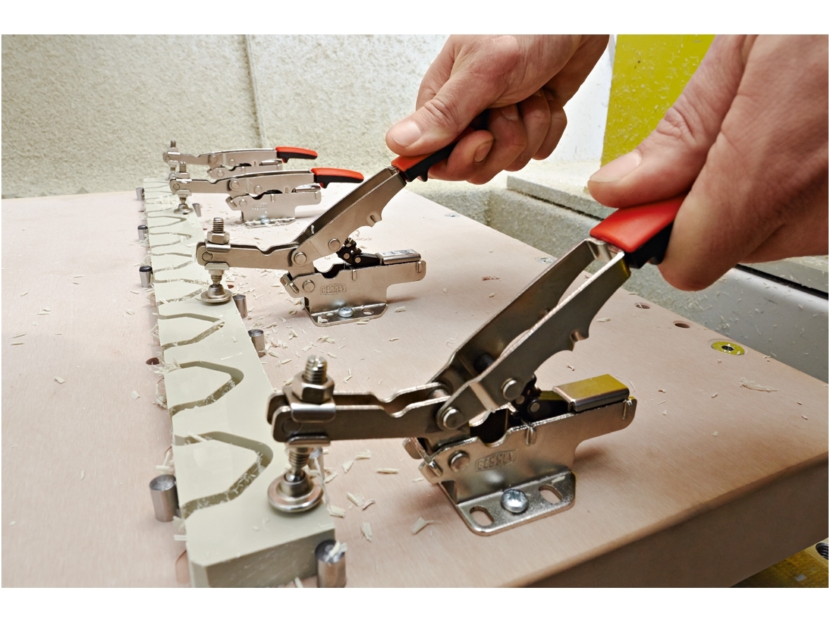 Horizontalus svirtinis fiksatorius su horizontaliu pagrindu Bessey STC-HH20 2 Horizontalus svirtinis fiksatorius su horizontaliu pagrindu Bessey STC-HH20 2