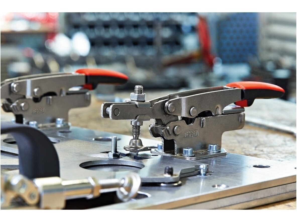 Horizontalus svirtinis fiksatorius su horizontaliu pagrindu Bessey STC-HH70 5 Horizontalus svirtinis fiksatorius su horizontaliu pagrindu Bessey STC-HH70 5