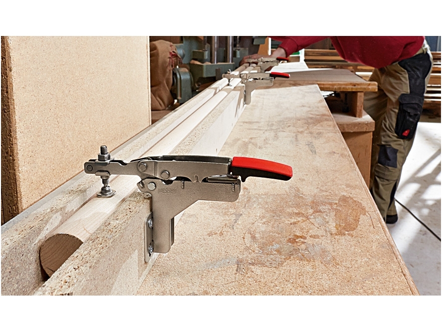 Горизонтальный зажим-фиксатор с наклонной базой Bessey STC-HA 1 Горизонтальный зажим-фиксатор с наклонной базой Bessey STC-HA 1