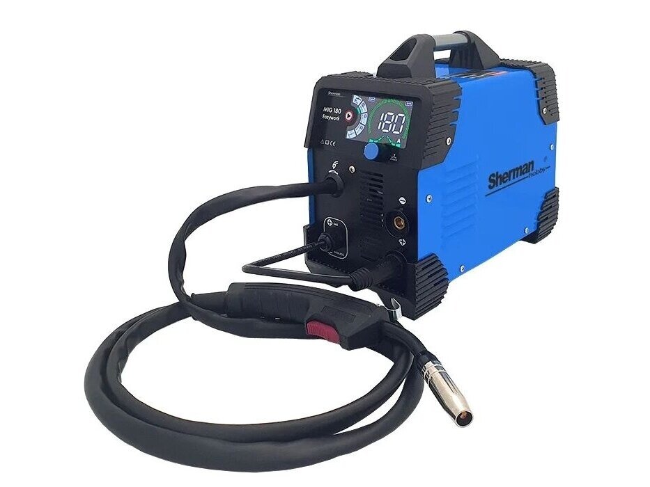 Inverterinis suvirinimo pusautomatis Sherman MIG 180 Easywork, 180A, 230V
