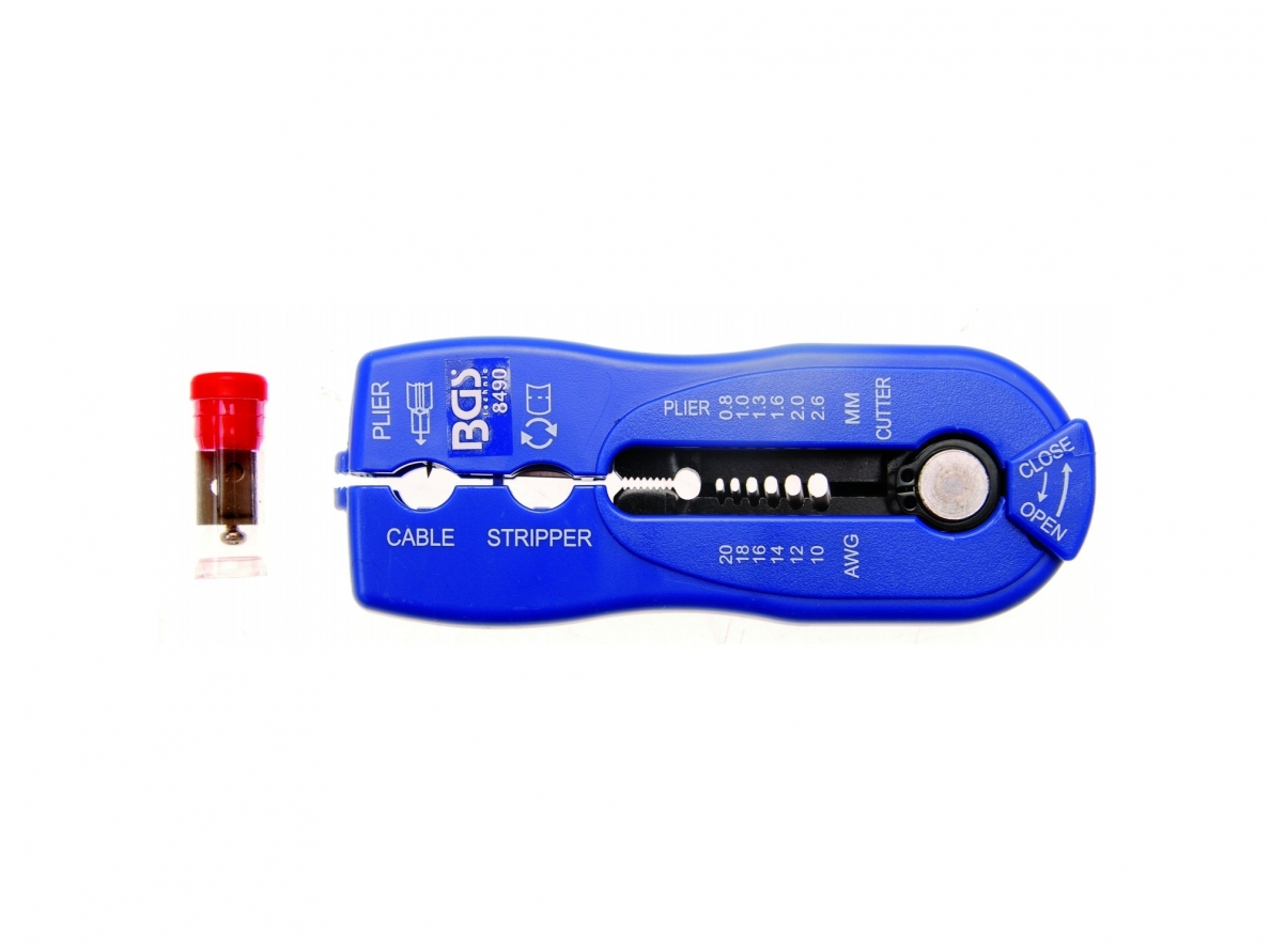 Įrankis laidų nužievinimui 0.8-2.6 mm Įrankis laidų nužievinimui 0.8-2.6 mm